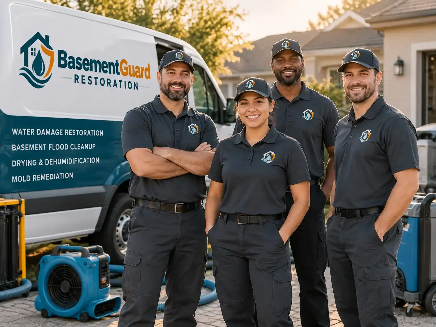 Basement Water Damage Restoration company in Newhebron, MS